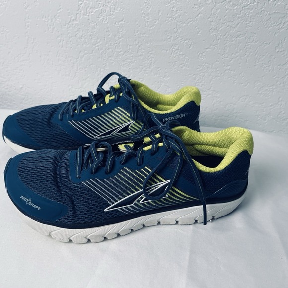 Altra Other - Altra Provision 4.0 Men's Size 8 Blue/Yellow Running Shoes Guiderails Sneakers